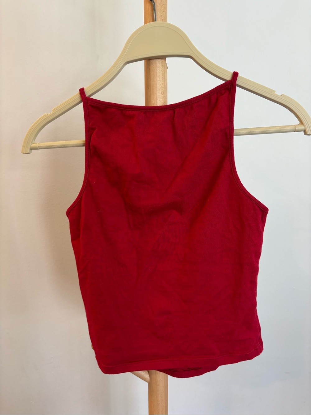 Motel Rocks Red high neck cami - Picture 3 of 4